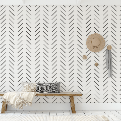 Geometric Peel And Stick Removable for Walls