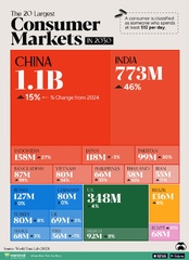 The World's Largest Consumer Markets in 2030 (LinkedIn)