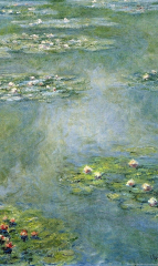 Water Lilies (Painting by Claude Monet)