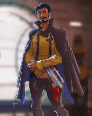 Lando Calrissian. Solo: A Star Wars Story.phone |