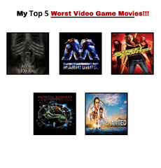 My Top 5 Worst Video Game Movies!!!