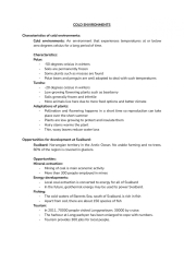 Geography GCSE AQA Paper 1 Revision Notes | Geography - GCSE AQA ...