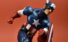 Marvel Legends Series 12 Captain America Figure (Marvel Legends Ultimate Captain America Action Figure)