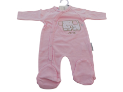 Baby Girl Cotton All In One Baby Grow Wording Cute Colour (Next Baby Overall)