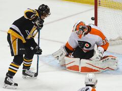 Crosby hat trick sets tone for Cup champs as Penguins humiliate ...