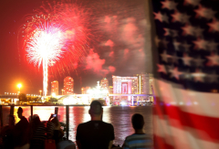 July 4th Fireworks in Miami and Miami Beach (Independence Day (United States))