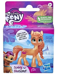 Sunny Starscout My Little Pony Mini World Figure 2.5 (My Little Pony New Generation Crystal Pony Figure by Hasbro)