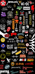 Kiss skulls, band, heavy metal, metal, rock, rock and roll,...