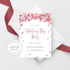 Valentine's Day Party Invitation