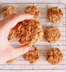 Anzac biscuit (Apple Cinnamon Oatmeal Cookies)