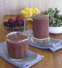 Triple Berry Kale Smoothie