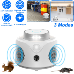 iMounTEK 360° Ultrasonic Pest Repeller (Ultrasonic Pest Repeller iMounTEK Rodent Mice Repellent for House)