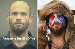 QAnon Shaman' unrecognizable in mugshot from Virginia jail