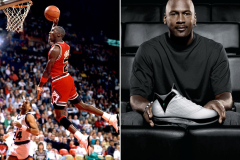 Michael Jordan Famous Foul Line Dunk Sports (Michael Jordan)