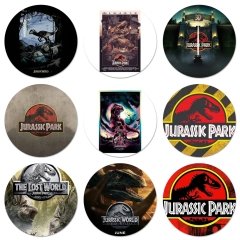 Jurassic Park (New Jurassic World Park Dinosaur Icons Pins Badge Brooches Metal Badges For Clothes) (Jurassic World)
