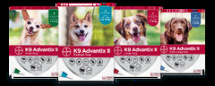 K9 Advantix Flea Tick & Mosquito Prevention for X-Large Dogs (K9 Advantix II)