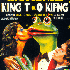 Kermit the frog stars in the 1996 movie The Long Kiss Goodnight ...