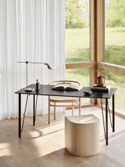 Fritz Hansen Taburet Stool (Fritz Hansen MS Series MS021 Table lamp)