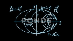 Mathematics Euclidean Geometry Formula H... | Stock Video | Pond5