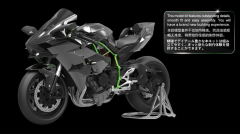 Meng Model Kawasaki Ninja H2 R (Kawasaki Ninja)