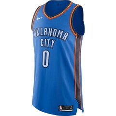 Men's Nike Russell Westbrook Blue Oklahoma City Thunder Authentic Player Jersey (Russell Westbrook Oklahoma City Thunder Nike Women's Swingman Jersey Blue - Icon Edition)