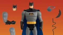 Batman: The Animated Series Batman Jumbo Figure (Combat Belt Batman The Animated Series Action Figure 1992 Kenner 64670)