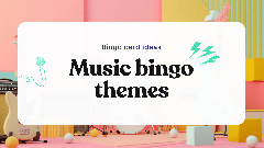 20 Music Bingo Themes: A Playlist For Every Party - Bingo Card Creator