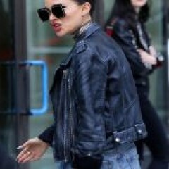 Vox Lux Natalie Portman (Amazing Purple Natalie Portman Vox Lux Leather Jacket)