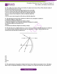 NCERT Exemplar Class 12 Physics Solutions Chapter 9 - Ray optics ...