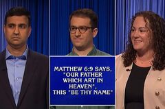 Jeopardy!' contestants fail to answer Bible clue about 'Our Father'