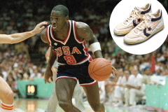 Michael Jordan (Michael Jordan's 1984 Olympic Gold Sneakers)