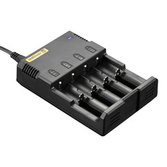 Nitecore New i4 Intellicharger Battery Charger (Nitecore Intellicharge i4)