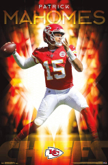 Patrick Mas (Trends International Patrick Mas Kansas City Chiefs 34' Team Players Only )