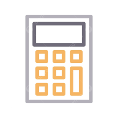 Accounting Modern Math Calculator Vector, Modern, Math, Calculator PNG