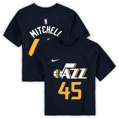 Nike Youth Utah Jazz Donovan Mitchell Statement Number T-Shirt (Donovan Mitchell Utah Jazz)