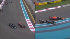 2021 Abu Dhabi Grand Prix (Hamilton Verstappen Collision Abu Dhabi)