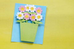 Paper Flower Vase