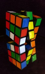 HD : rubik's cube, rubik cube, puzzle, reflection, game ...