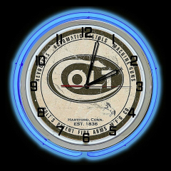 Colt Firearms Sign (Firearms Neon Clock)