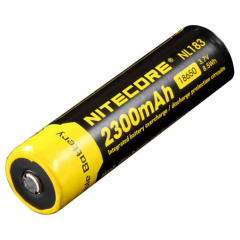 Nitecore NL1823 18650 Battery 3.7V 8.5Wh 2300mAh Protected Li-ion Battery (Nitecore NL1823 Rechargable 18650 Battery 2300)