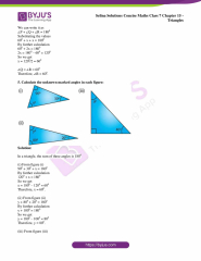 Selina Solutions Concise Maths Class 7 Chapter 15 Triangles PDF