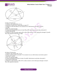 Selina Solutions Concise Maths Class 7 Chapter 15 Triangles PDF