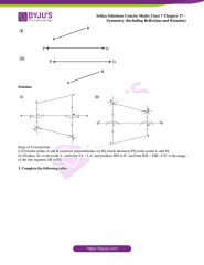 Selina Solutions Concise Maths Class 7 Chapter 17 Symmetry ...