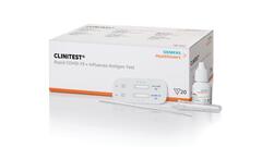 Siemens Clinitest Covid-19 + Influenza Antigen Rapid Test, 20 pcs. (CLINITEST® Rapid COVID-19 Antigen Self-Test)