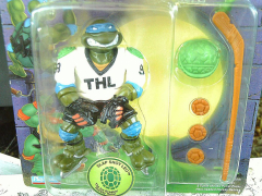 1991 Playmates Teenage Mutant Ninja Turtles Sewer Sports All-Stars Slap Shot Leo (Teenage Mutant Ninja Turtles Leonardo)