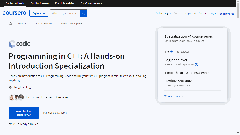 Coursera - Programming with C++: A Hands-on Introduction