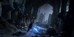 Star Wars Jedi: Fallen Order (Jedi Fallen Order Squeezing Through Narrow Passage)