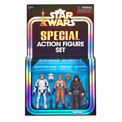 Star Wars The Vintage Collection Luke Skywalker Jedi Destiny Special Action Figure Set (Luke Skywalker Jedi Destiny Set. Star Wars Vintage Collection)