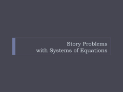 PPT - Systems of Equations &amp; Inequalities PowerPoint ...