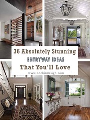 36 Absolutely Stunning Entryway Ideas That You'll Love